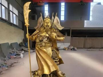 关公铜雕塑定制