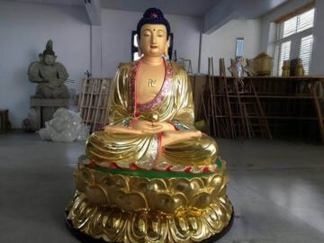 佛像释迦摩尼铸铜雕塑定做