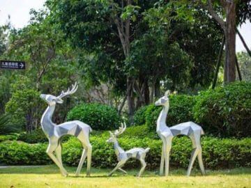 龙游不锈钢雕塑小品