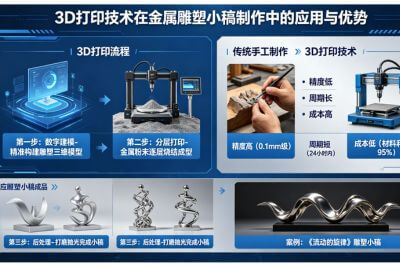 3D打印技术在雕塑小稿制作中的应用与优势